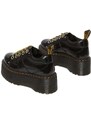 Кожени половинки обувки Dr. Martens 5i Quad Max в черно с платформа DM31423001