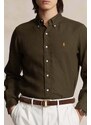 POLO RALPH LAUREN Риза Cubdppcs-Long Sleeve-Sport Shirt 710794141023 301 dark green