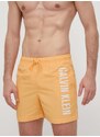 Плувни шорти Calvin Klein в оранжево KM0KM01004