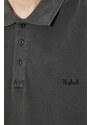 Тениска с яка Woolrich Mackinack Polo в сиво с изчистен дизайн CFWOPO0065MRUT1483