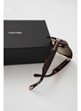 Слънчеви очила Tom Ford в кафяво FT1077_5555G