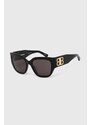 Слънчеви очила Balenciaga в черно BB0323SK
