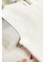 TED BAKER Гащеризон Tirsso Rib Knit Bodice Mockable Jumpsuit 274263 white