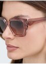 Слънчеви очила Guess в бежово GU7896_5347F