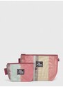Козметична чанта Dakine MESH POUCH SET (2 броя) в розово 10004085