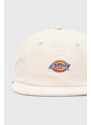 Джинсова шапка с козирка Dickies CHASE CITY CAP в бяло с апликация DK0A4YPJ