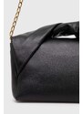 Кожена чанта JW Anderson Large Twister Bag в черно HB0538.LA0315.999