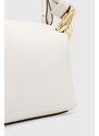 Кожена чанта JW Anderson Small Corner Bag в бяло HB0603.LA0307.002