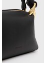 Кожена чанта JW Anderson Small Corner Bag в черно HB0603.LA0307.999
