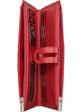 Дамски портфейл Delis, Milada PT1226, естествена кожа, червен
