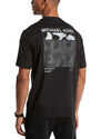 MICHAEL KORS T-Shirt Split Kors Tee CS4521UFV4 001 black