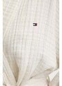 Памучен халат Tommy Hilfiger в бяло UW0UW05275
