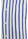 Памучна риза Polo Ralph Lauren мъжка в синьо със стандартна кройка с италианска яка 710925296