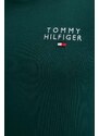 Памучна пижама Tommy Hilfiger с апликация UM0UM03170