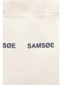 Памучна чанта Samsoe Samsoe SAFRINKA в бежово F24200050