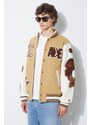 Вълнено яке бомбър A Bathing Ape Bape Multi Motif Varsity