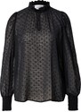 SISTERS POINT Блуза 'ESAR' черно
