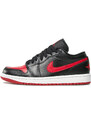 NIKE Air Jordan 1 Low Shoes Black/Red