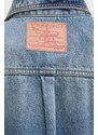 Дънкова риза Y/Project EVERGREEN PARIS' BEST PATCH DENIM SHIRT в синьо със свободна кройка с класическа яка 207SI002