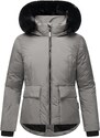 MARIKOO Зимно яке сиво / черно