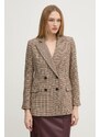Сако Pedro del Hierro в бежово с двуредно закопчаване с десен 6758304