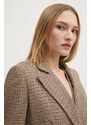 Сако Pedro del Hierro в бежово с двуредно закопчаване с десен 6758304