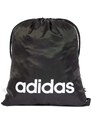 ADIDAS Backpack Linear Gymsack Black/White JE8342 black