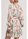TED BAKER Рокля Cuiaba Neck Mini 279194 ivory