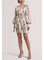 TED BAKER Рокля Cuiaba Neck Mini 279194 ivory