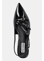 Балеринки Steve Madden Cianna в черно с отворена пета SM11003709