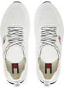 Сникърси Tommy Jeans Tjm Runner Knitted EM0EM01580 Екрю