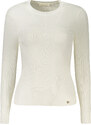 Дамски бял пуловер GUESS JEANS
