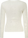 Дамски бял пуловер GUESS JEANS