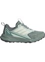 ADIDAS TERREX Ниски обувки 'Tracefinder Trail' светлосиво / мента / пастелно зелено