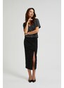 Черна миди пола Marisse