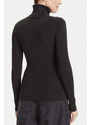 CALVIN KLEIN Плетено Woven Label Roll Neck LV047D350G UB1 black