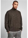 Urban Classics Oversized Roll Neck Sweater Blackbird