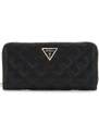 GUESS Портмоне 'GIULLY II SLG LARGE ZIP AROUND' черно