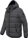 STONE HARBOUR Зимно яке 'Gavriloo XX' антрацитно черно
