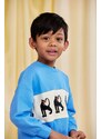 Детски памучен суичър Mini Rodini Panther