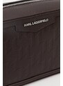 Кожена чанта през рамо Karl Lagerfeld K/LOOM