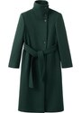 MANGO Зимно палто 'SIRENITA' тъмнозелено