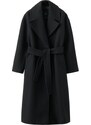 MANGO Преходно палто 'Traviata' черно
