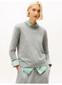 TOMMY HILFIGER Пуловер сив меланж