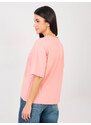 RUE PARIS Дамска тениска в прасковен цвят