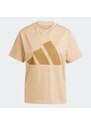 ADIDAS SPORTSWEAR Функционална тениска пастелно оранжево / тъмнооранжево