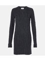Marant Etoile Garner ribbed-knit wool-blend midi dress