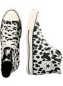 CONVERSE Високи маратонки 'CTAS' черно / мръсно бяло
