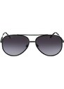 Lacoste Gray Metal Sunglasses