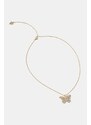 Guess колие с висулка дамско от неръждаема стомана BORBOLETA